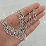 نیم ست پرنگین طرح هفت