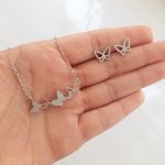نیم ست طرح پروانه