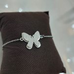 دستبند طرح پروانه