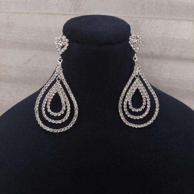 گوشواره پرنگین طرح قطره