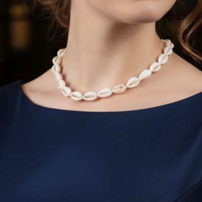 گردنبند صدفی ریز